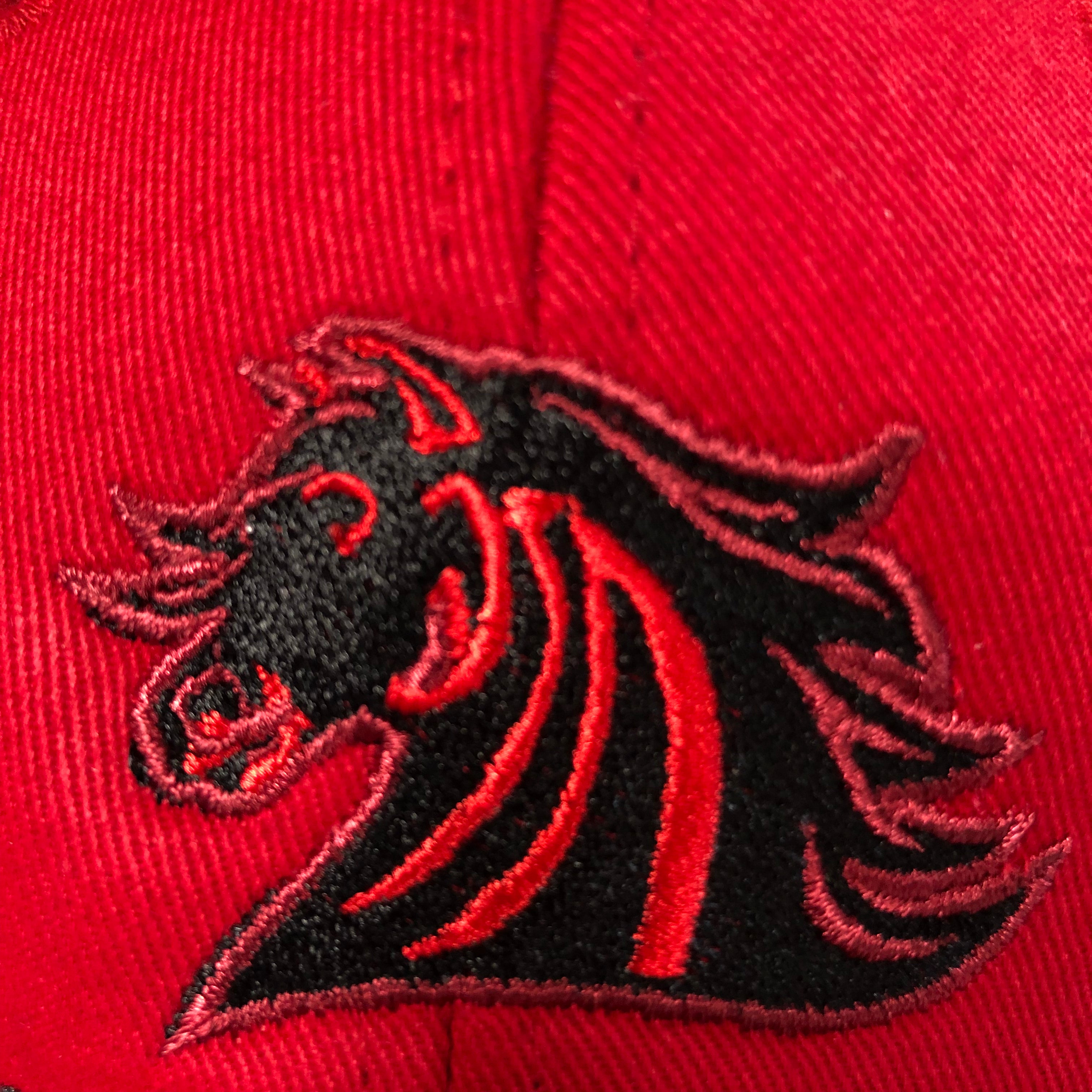 Cap-4 Horsemen Trucker-War-Red/Black