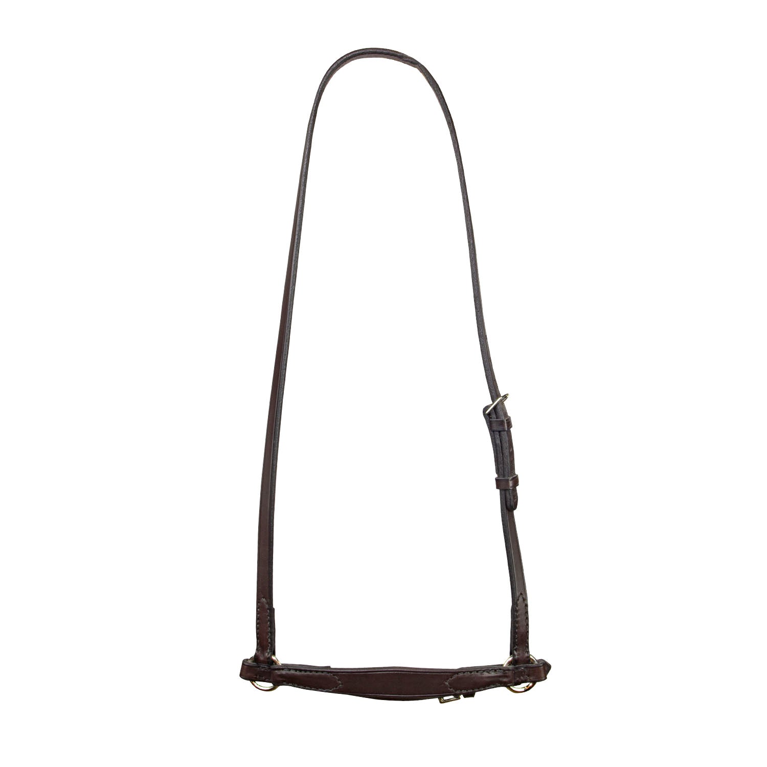 Noseband - Drop Ring English Bridle Leather