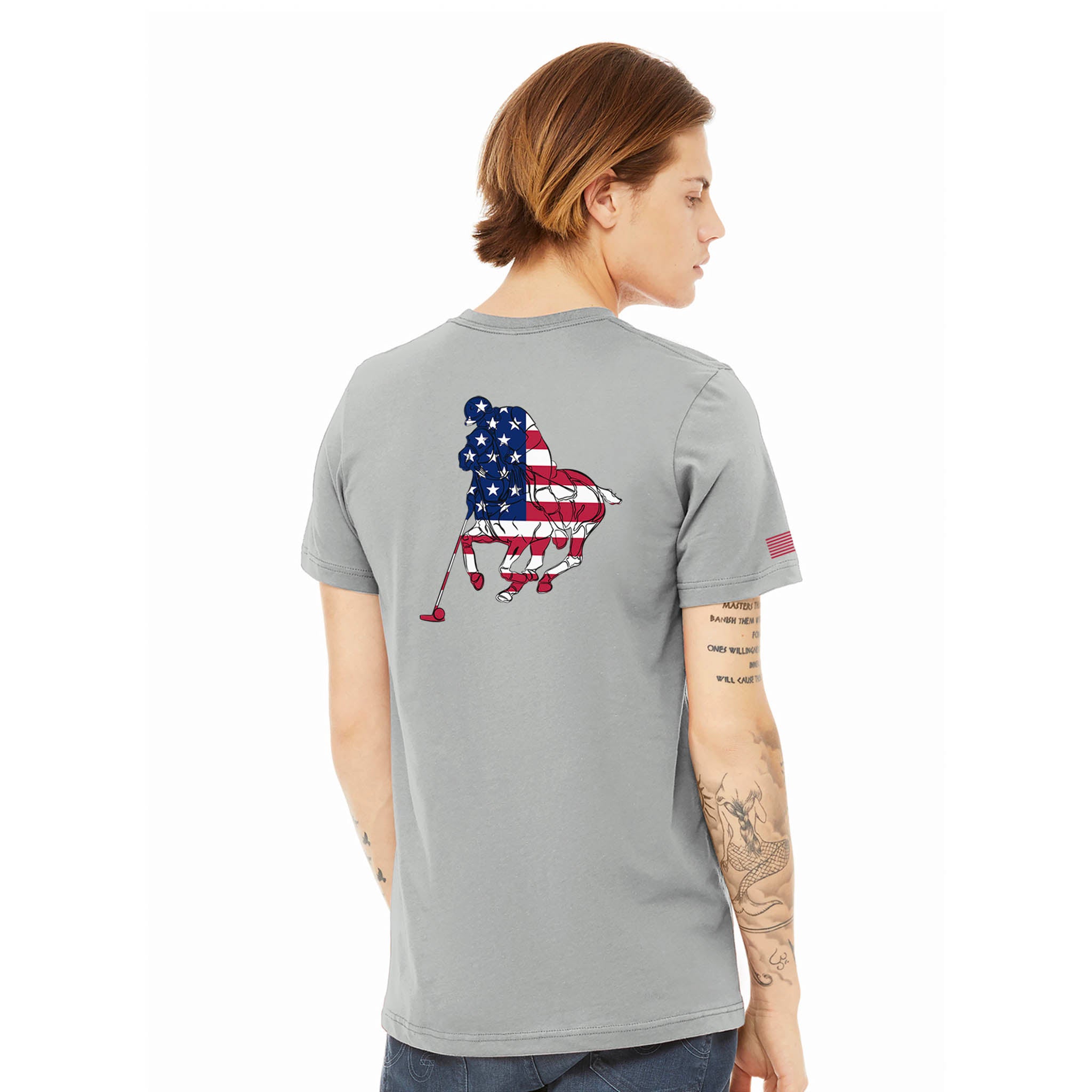 T Shirt-Polo Stars & Stripes