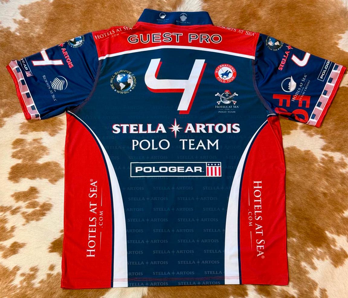 International Polo Tour team shirt - Stella Artois