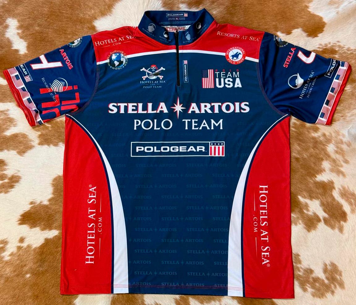 International Polo Tour team shirt - Stella Artois