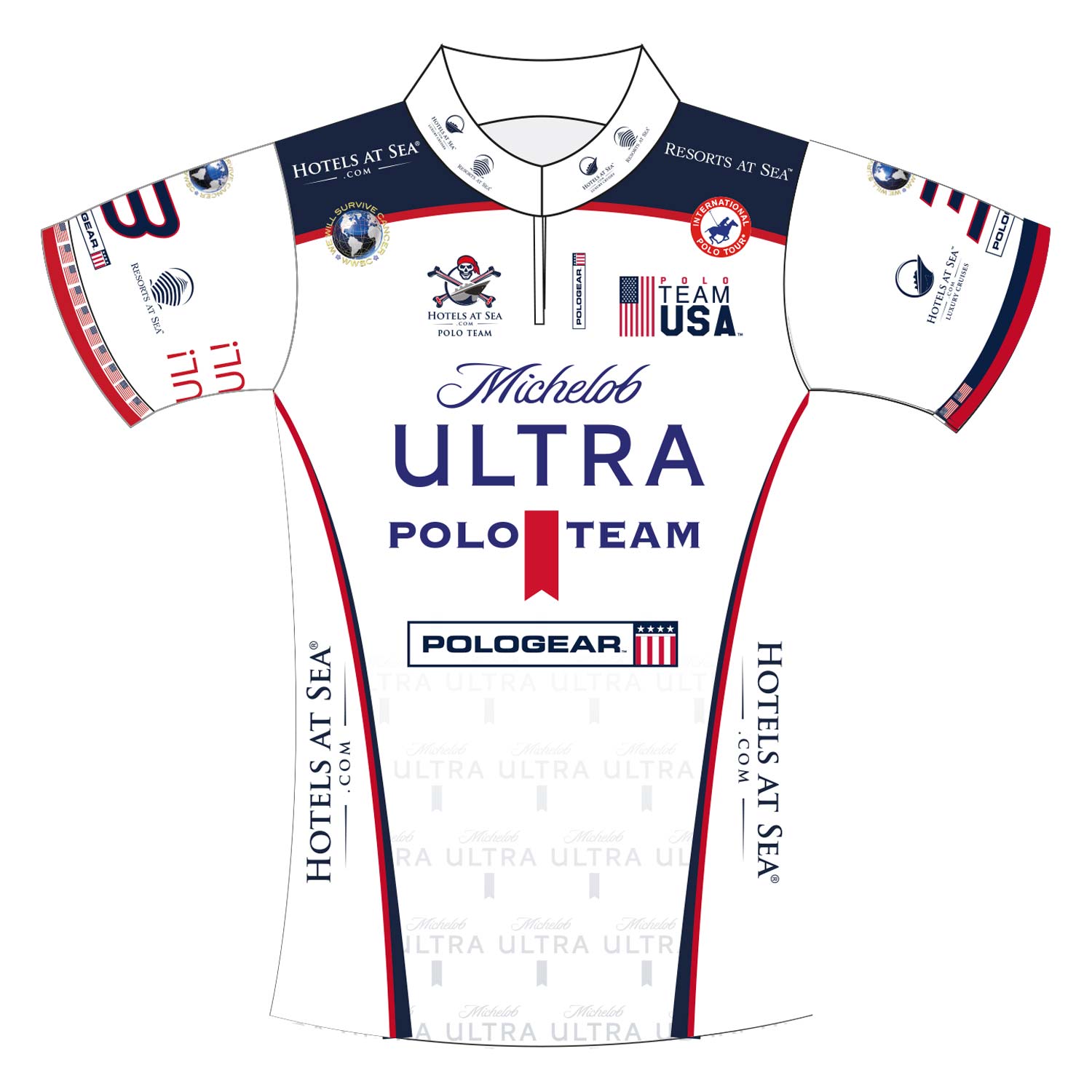 International Polo Tour team shirt - Michelob