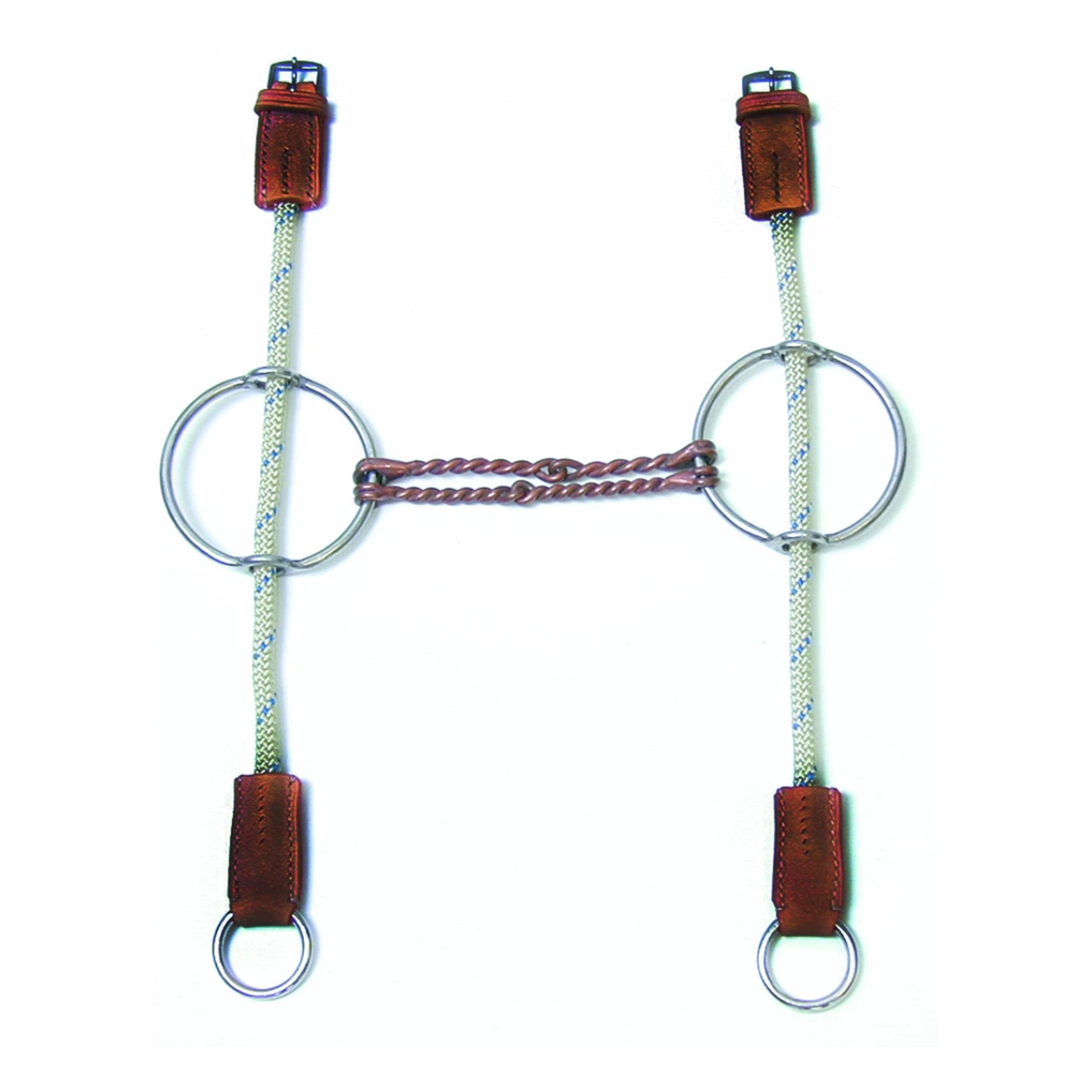 Gag-Double Twist Wire Copper Mouth 5.5" x 4"