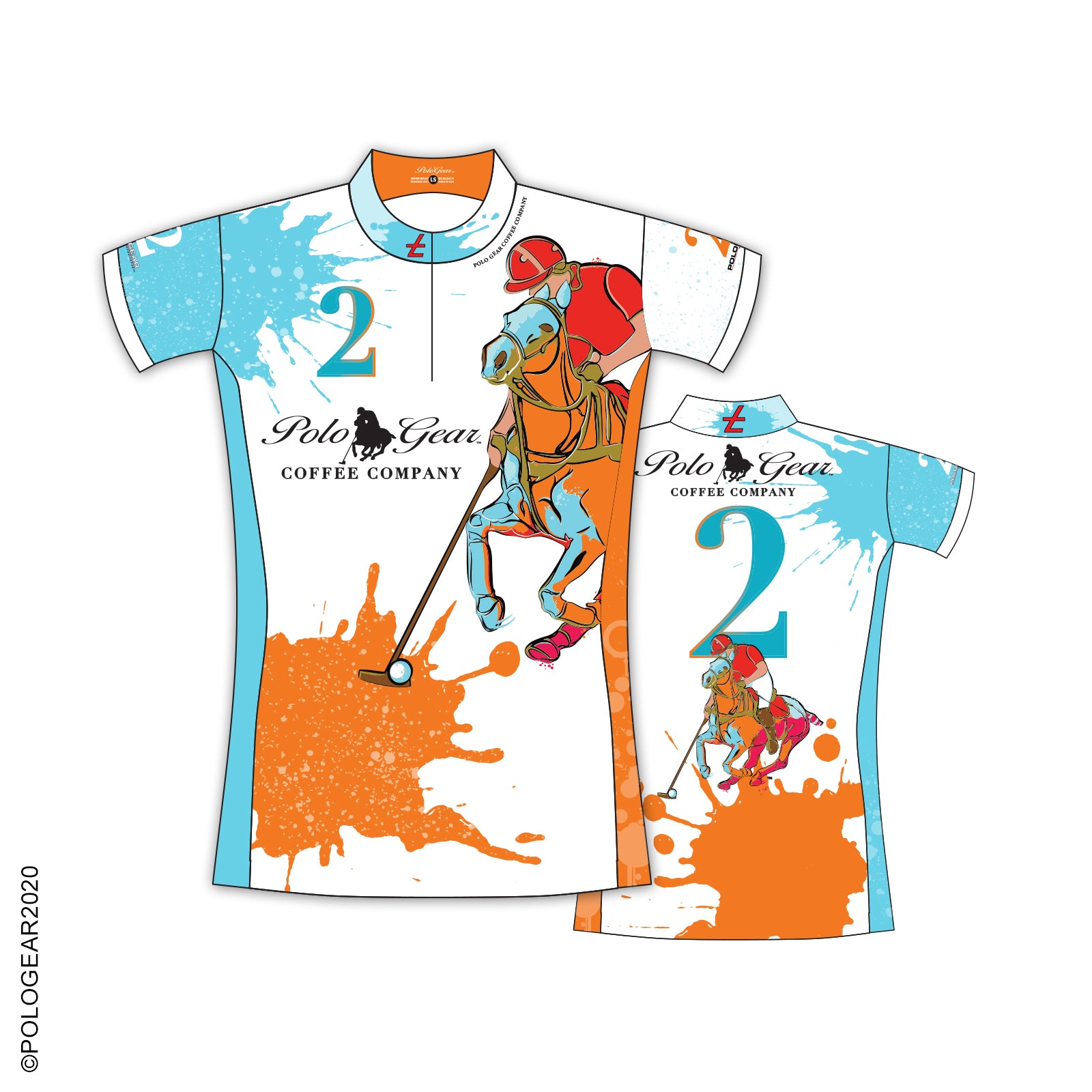 Ladies Team Jersey-PoloGear Coffee Company-2020 Official Team Jersey