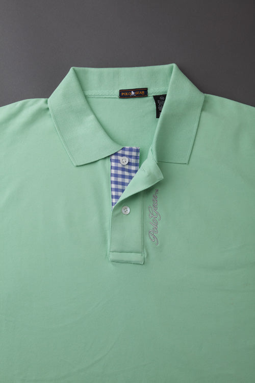 Pologear Pique Polo Shirt - Seafoam