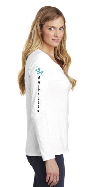 WIPN L/S Ladies V Neck T Shirt